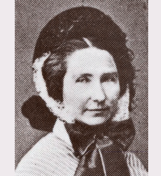 Portrait photographique de Marie Goegg-Pouchoulin, militante féministe suisse du XIXᵉ siècle, figure pionnière de la lutte pour l’égalité civile et l’éducation des femmes.