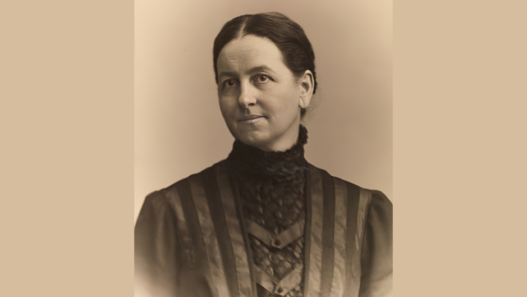 Portrait photographique d’Emma Pieczynska-Reichenbach (1854–1927), pionnière du féminisme suisse, fin du XIXe siècle.