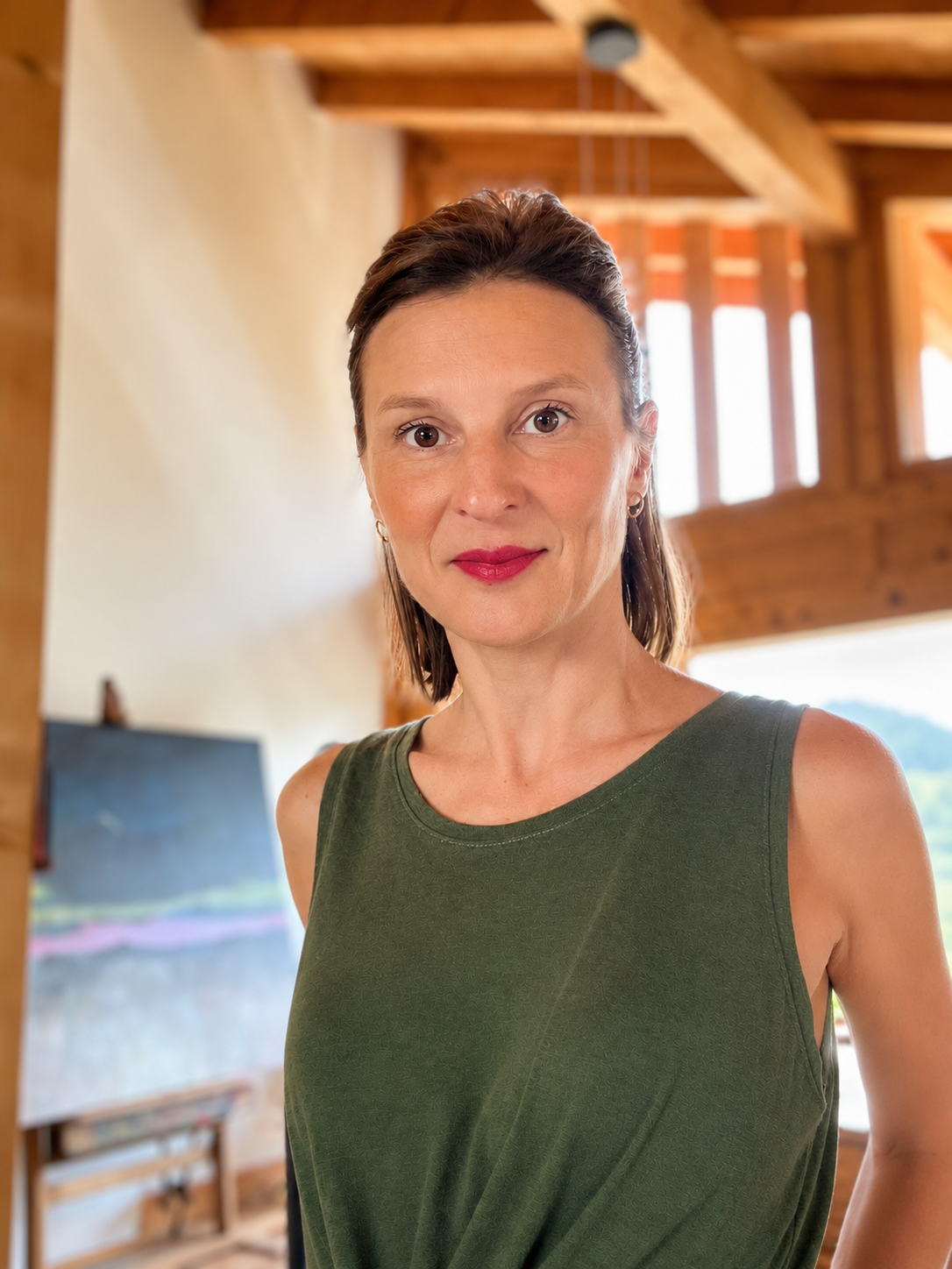 Portrait de Julie Laigle, professeure de yoga