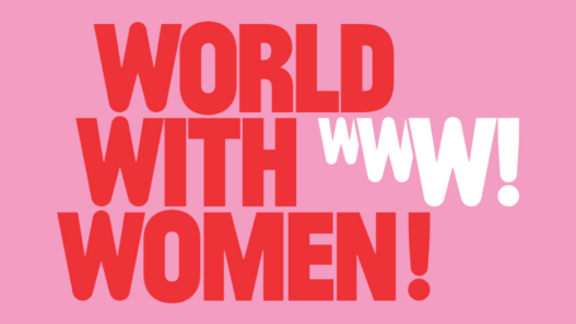 Logo du mouvement World with Women, mobilisation internationale en faveur d’une meilleure représentation des femmes.
