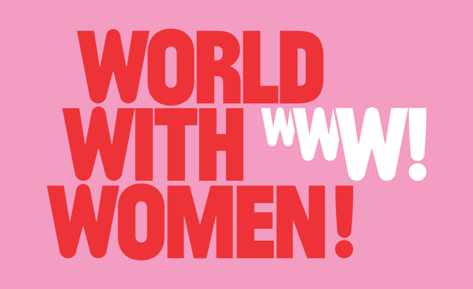Logo du mouvement World with Women, mobilisation internationale en faveur d’une meilleure représentation des femmes.